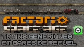 Miniature : Factorio Space Age : Tuto Trains Génériques et Gares de Refuel