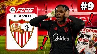 Miniature : EMEGHA déjà CRITIQUÉ ! | CARRIÈRE FC SÉVILLE FC26 - #9
