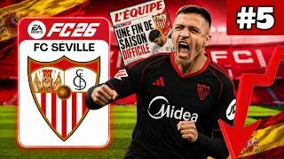 Miniature : Une FIN de SAISON DIFFICILE ! | CARRIÈRE FC SÉVILLE FC26 - #5