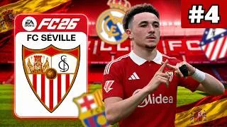 Miniature : Déjà PARMI les GROS ! | CARRIÈRE FC SÉVILLE FC26 - #4