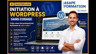 Miniature : Masterclass : Initiation à WordPress – Créez votre site web sans coder