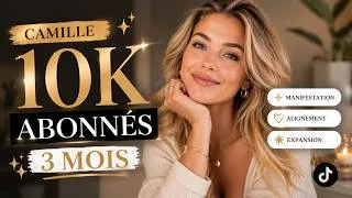 Miniature : Camille est passée de 0 à 10 000 ABONNÉS en 3 MOIS !