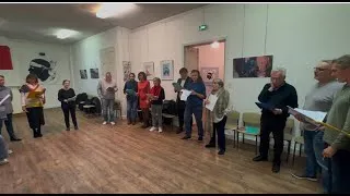 Miniature : atelier polyphonie corse   Dio vi salvi regina