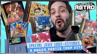 Miniature : Neo Geo, Saturn, Mega Drive, SNES: 9 jeux dans l'ombre des géants ! #retrogaming #neogeo #megadrive 