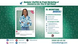 Miniature : Bachelor Chef(fe) de Projets Marketing et Commerce des Vins et Spiritueux.