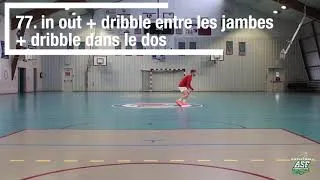 Miniature : ASF BASKET - V77 - In out + dribble entre les jambes + dribble dans le dos