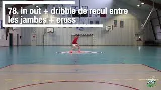 Miniature : ASF BASKET - V78 - In out + dribble de recul entre les jambes + cross