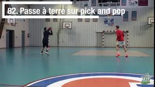 Miniature : ASF BASKET - V82 - passe à terre sur pick and pop