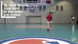 Miniature : ASF BASKET - V86 - Passe désaxée à une main ou skip passe puis floateur