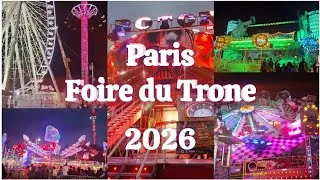 Miniature : Foire Du Trone Paris 🇫🇷2026 | Funfair | La Plus Grande fête foraine 