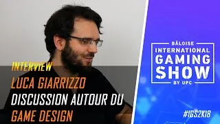 Miniature : Luca Giarrizzo - Head of Game Art à la SAE Genève - Discussion autour du Game Design #IGS2K18