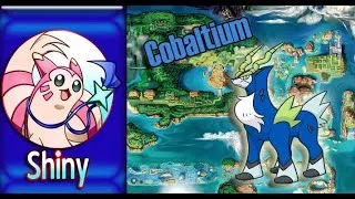 Miniature : Pokémon Saphir Alpha : Cobaltium shiny - 10 resets