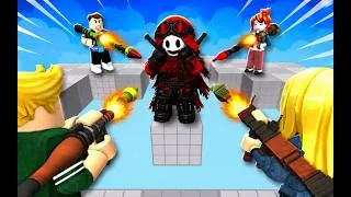 Miniature : spleef sur roblox mais...avec des bazooka