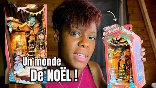 Miniature : Mon Book Nook de Noël | Christmas Street Rolife