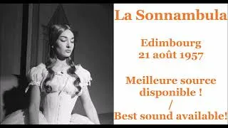 Miniature : Maria CALLAS - La Sonnambula (Edimbourg, 21/VIII/1957) - BANDE ORIGINALE INEDITE ! / MASTER TAPE!
