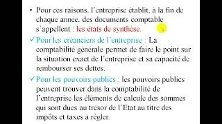 Miniature : La comptabilité générale et son rôle charh mobasat bdarija