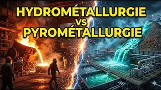 Miniature : HYDROMÉTALLURGIE VS PYROMÉTALLURGIE