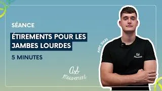 Miniature : 5 MINUTES d'étirements pour les jambes avec Jules