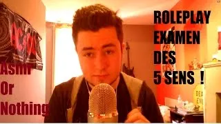 Miniature : ASMR BINAURAL - EXAMEN DES 5 SENS  ! (Attention, Tapping, Eyes Play  )  [HD]