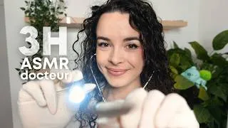 Miniature : ASMR - 3H de consultation très réaliste et immersif chez le médecin | soft spoken et chuchotements 😴