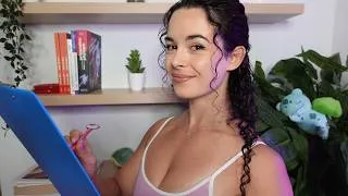 Miniature : ASMR - Premier rdv chez ta coach sportive | soft spoken, prises de notes, prises de mesures