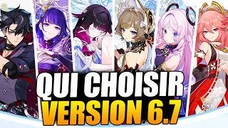 Miniature : Un choix important pour Snezhnaya ! Qui invoquer en 6.7 ? Sandrone, Columbina & rerun ! Genshin