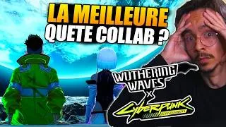 Miniature : La meilleure quête Collab d'un Gacha ? React Cyberpunk x Wuthering Waves | VOD