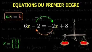 Miniature : Équations du Premier Degré : Cours Complet et Exercices Corrigés (avec Astuces).