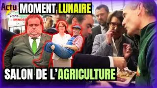 Miniature : Salon de l'agriculture: MOMENT LUNAIRE avec le premier MINISTRE