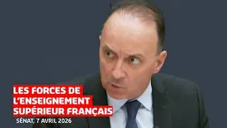 Miniature : 1/5 - Commission d’enquête du Sénat : Universités françaises et excellence académique