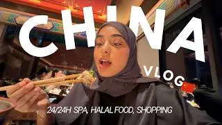 Miniature : 24H dans un SPA en CHINE 🇨🇳🧖‍♀️ | halal food, shopping,...