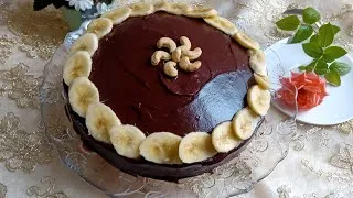 Miniature : كيكة بالموز و الكاجو يا الله على لذتها! لا توصف🤩🍌🥰
