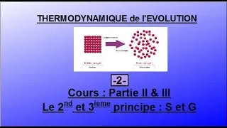 Miniature : Outils thermodynamiques de l'évolution : Parties II et III