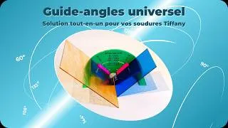 Miniature : Guide-Angles Universel 3ème Main : L'Outil Essentiel pour la Soudure Tiffany