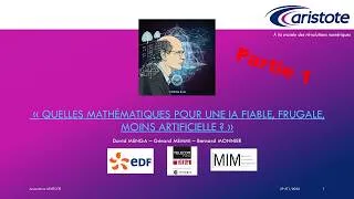 Miniature : Quelles mathématiques pour une IA fiable, frugale, moins artificielle ? - matin