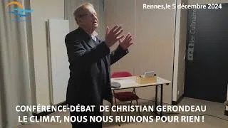 Miniature : Conférence de Christian Gerondeau à Rennes, le 5 décembre 2024