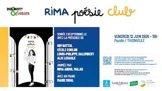 Miniature : RIMA poésie club - Des Mots & débats