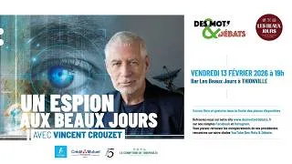 Miniature : Entretien avec un espion - Vincent Crouzet - Des Mots & Débats