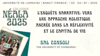 Miniature : Conférence Sal Consoli NéALA25