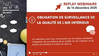 Miniature : [Webinaire]  Obligation de surveillance de la qualité de l'air intérieur