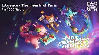 Miniature : Présentation de L'Agence - The Hearts of Paris par 1888 Studio - Indie Game Night 29