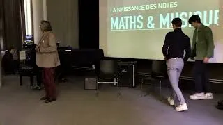 Miniature : Concerférence Musique et Maths à Saint Sernin - 2022