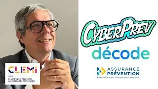 Miniature : Les enjeux de l'ÉDUCATION aux MÉDIAS et à l'INFORMATION avec Serge BARBET / CLEMI 🎧 CyberPrev décode