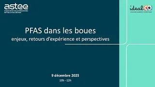 Miniature : PFAS dans les boues : enjeux, retours d’expérience et perspectives