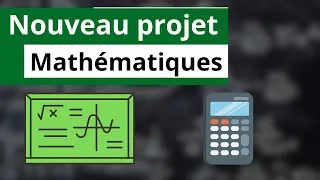 Miniature : Notre Nouveau Projet Mathématique ! | Cours De Maths Épisode 0