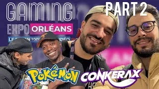 Miniature : Gaming Expo Orléans 2026 [Part2] Interview EXCLUSIVE  Conkerax et le chanteur des génériques Pokémon