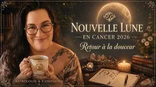 Miniature : 🌙 Prêt(e) à accueillir les vagues émotionnelles de cette Nouvelle Lune en Cancer ?