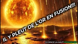 Miniature : Une planète où il pleut de l'or!!!  🤩🤩🤩 #espace #univers #astronomie