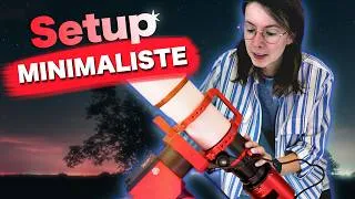 Miniature : Le Meilleur Setup COMPACT et LÉGER pour Débuter l'Astrophoto (Sans Compromis)