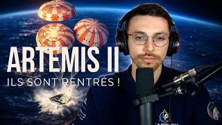 Miniature : 🔴 REVIVEZ LA RENTRÉE ATMOSPHÉRIQUE D'ARTEMIS II (LIVE COMMENTÉ FR)